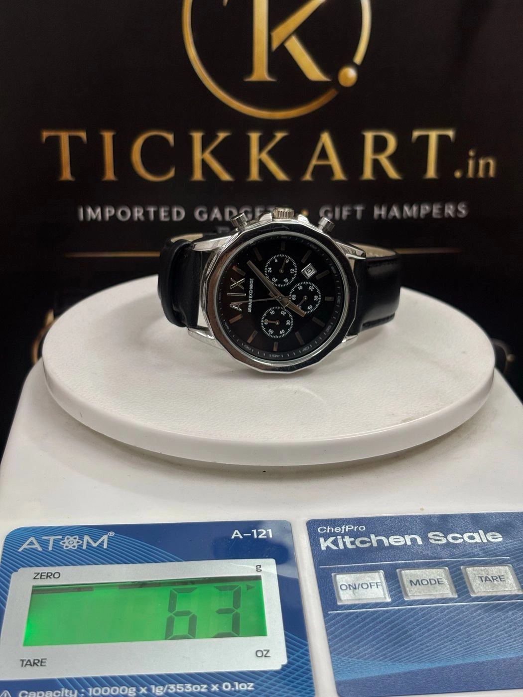 Tickkart ARM X leather Silver Black 4