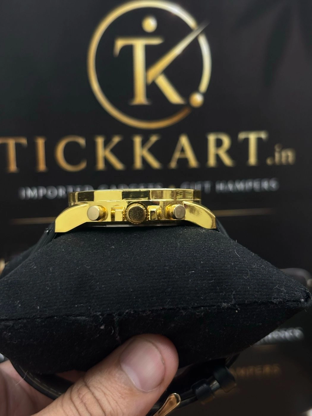 Tickkart ARM X Leather Gold Black 2