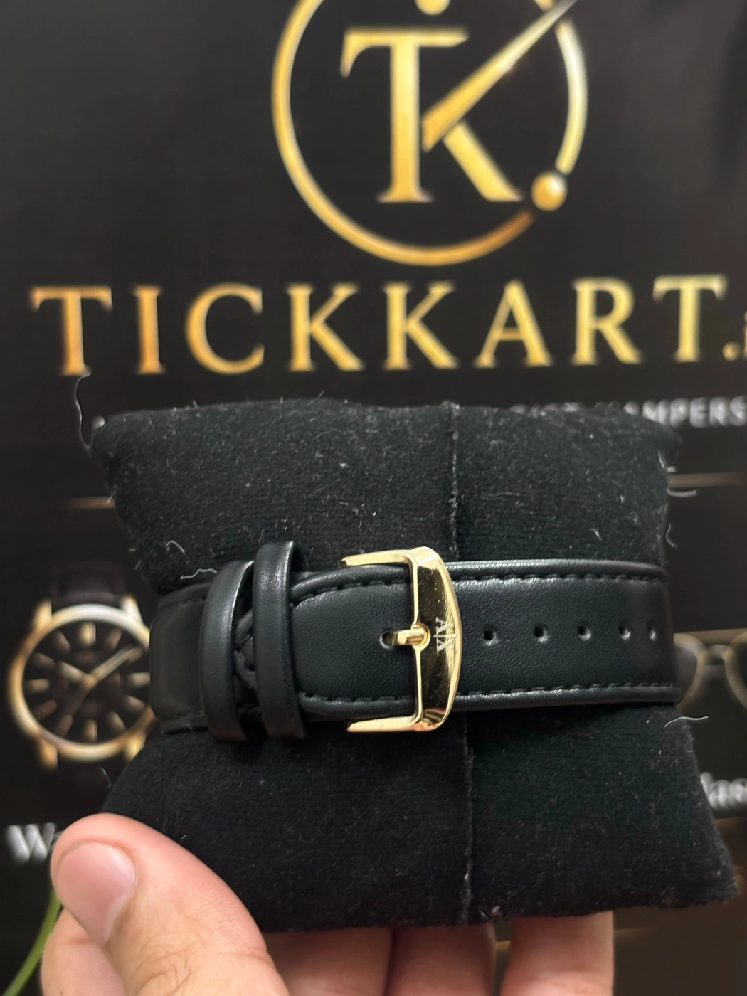 Tickkart ARM X Leather Gold Black 3