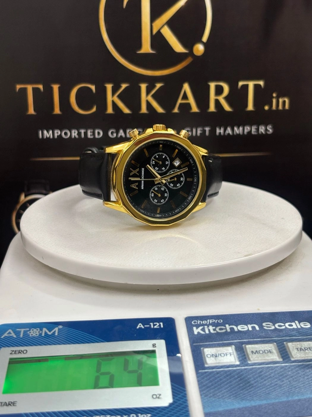 Tickkart ARM X Leather Gold Black 4