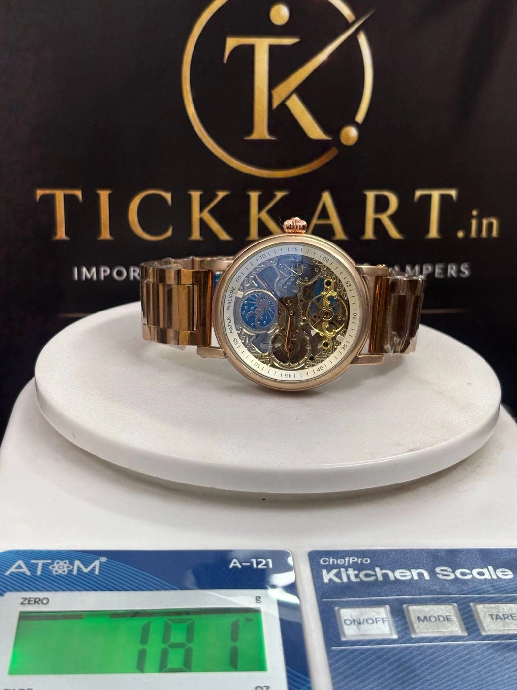Tickkart Automatic PP day and Night Metal 4