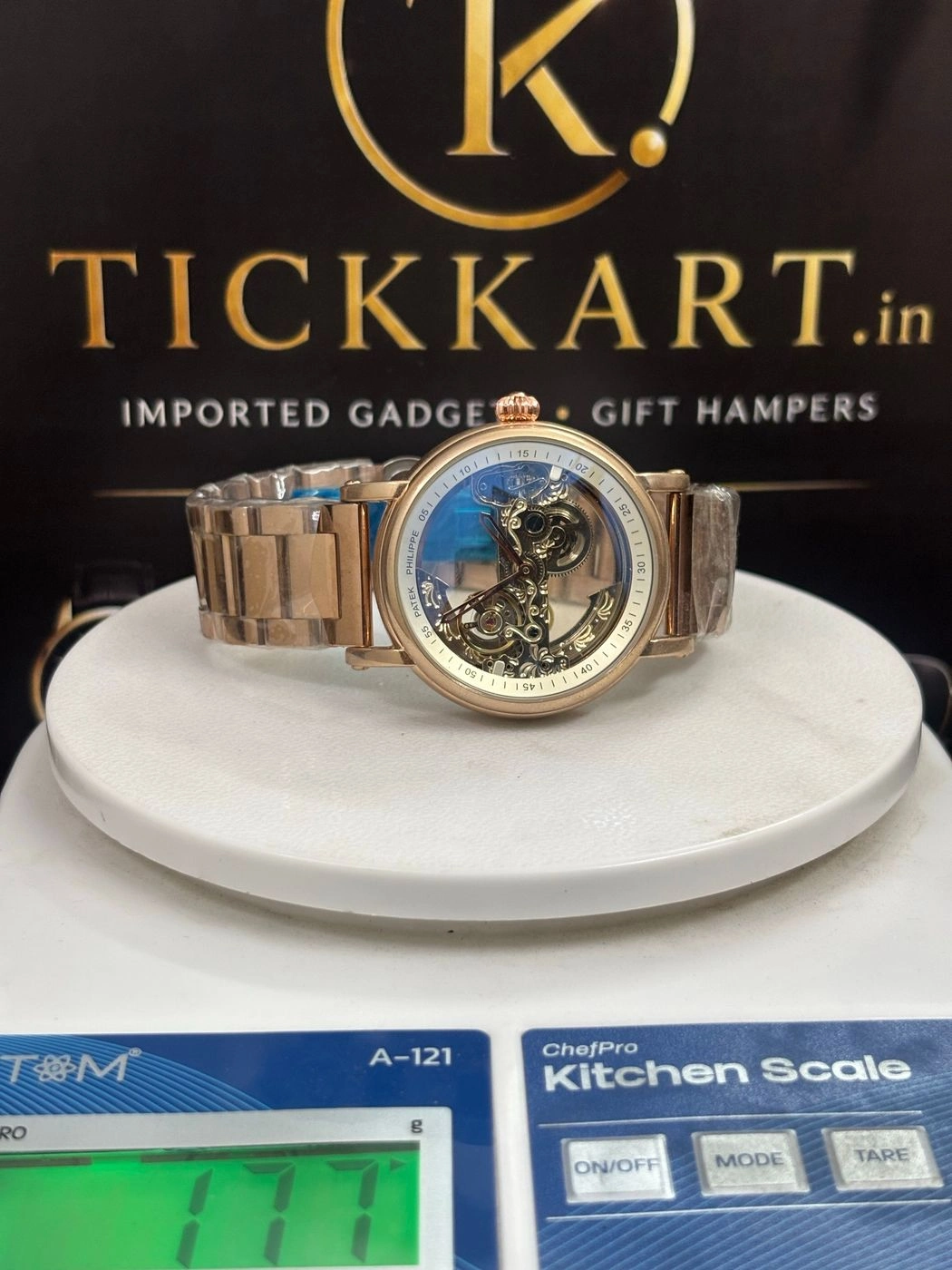Tickkart Automatic PP Transparent Bridge Metal 4