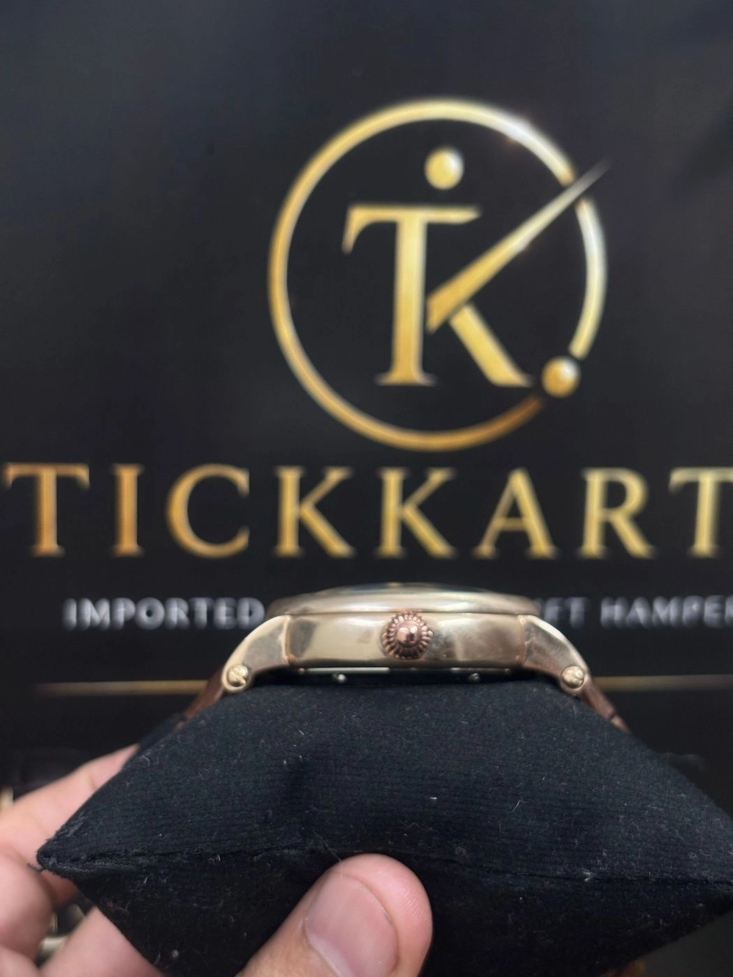 Tickkart Automatic PP Transparent Bridge leather 2