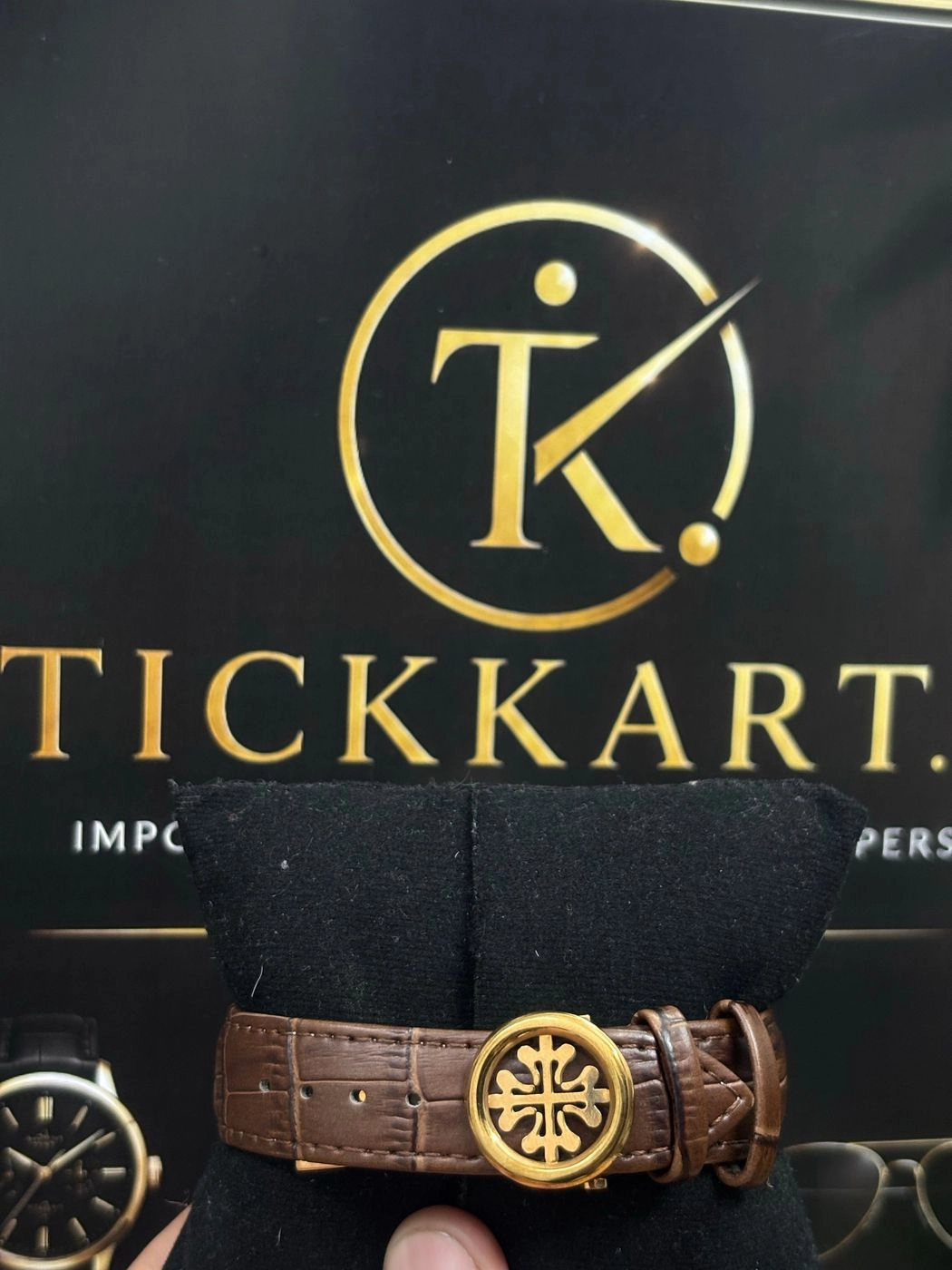 Tickkart Automatic PP Transparent Bridge leather 3