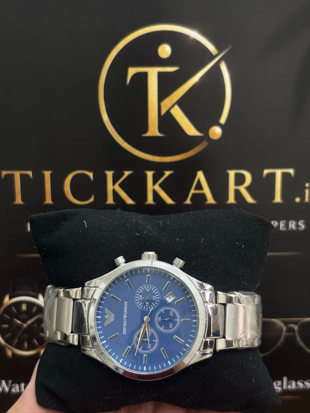Tickkart ARM Regular Metal Silver Blue 1