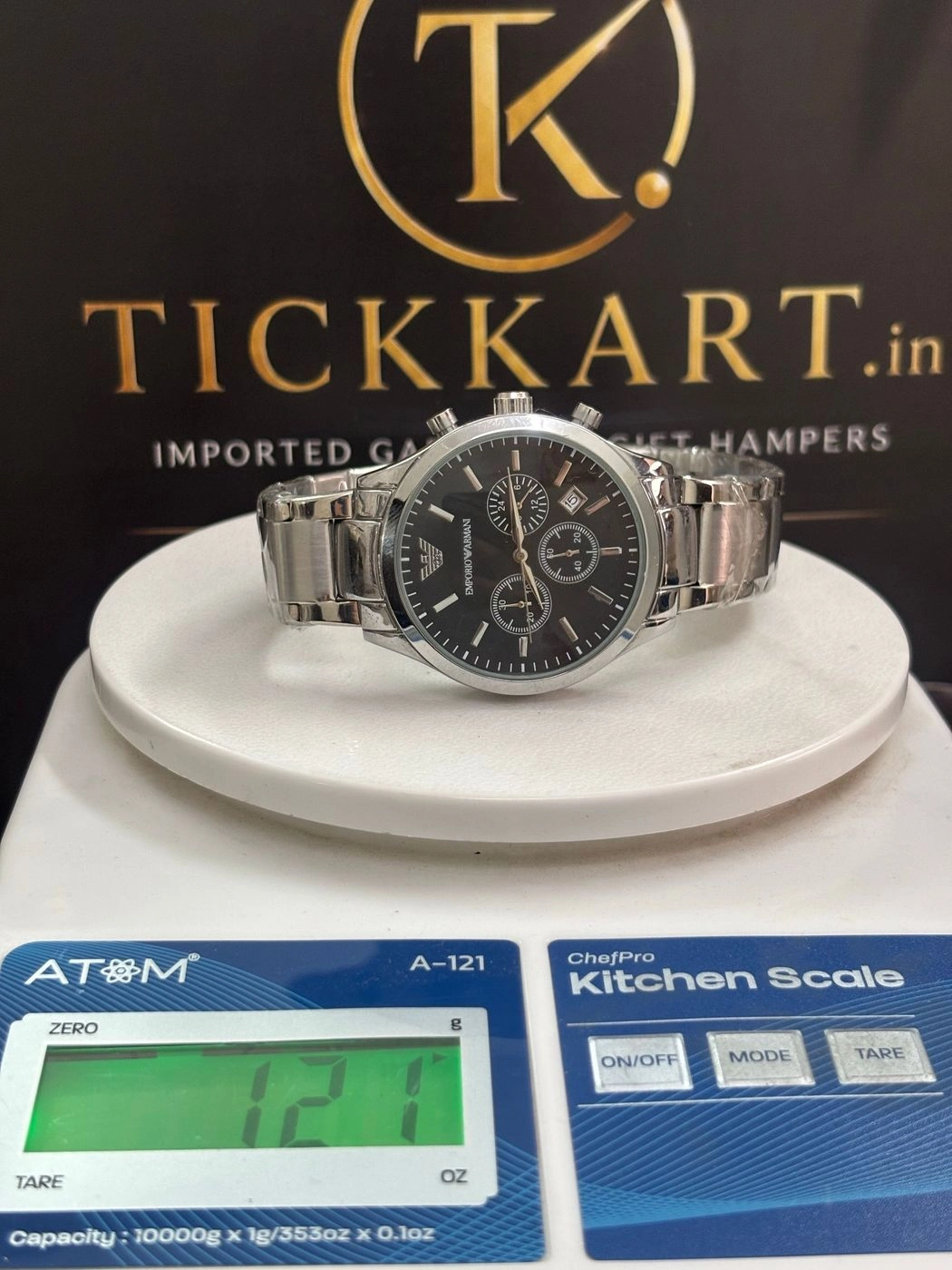 Tickkart ARM Regular Metal Silver Black 5
