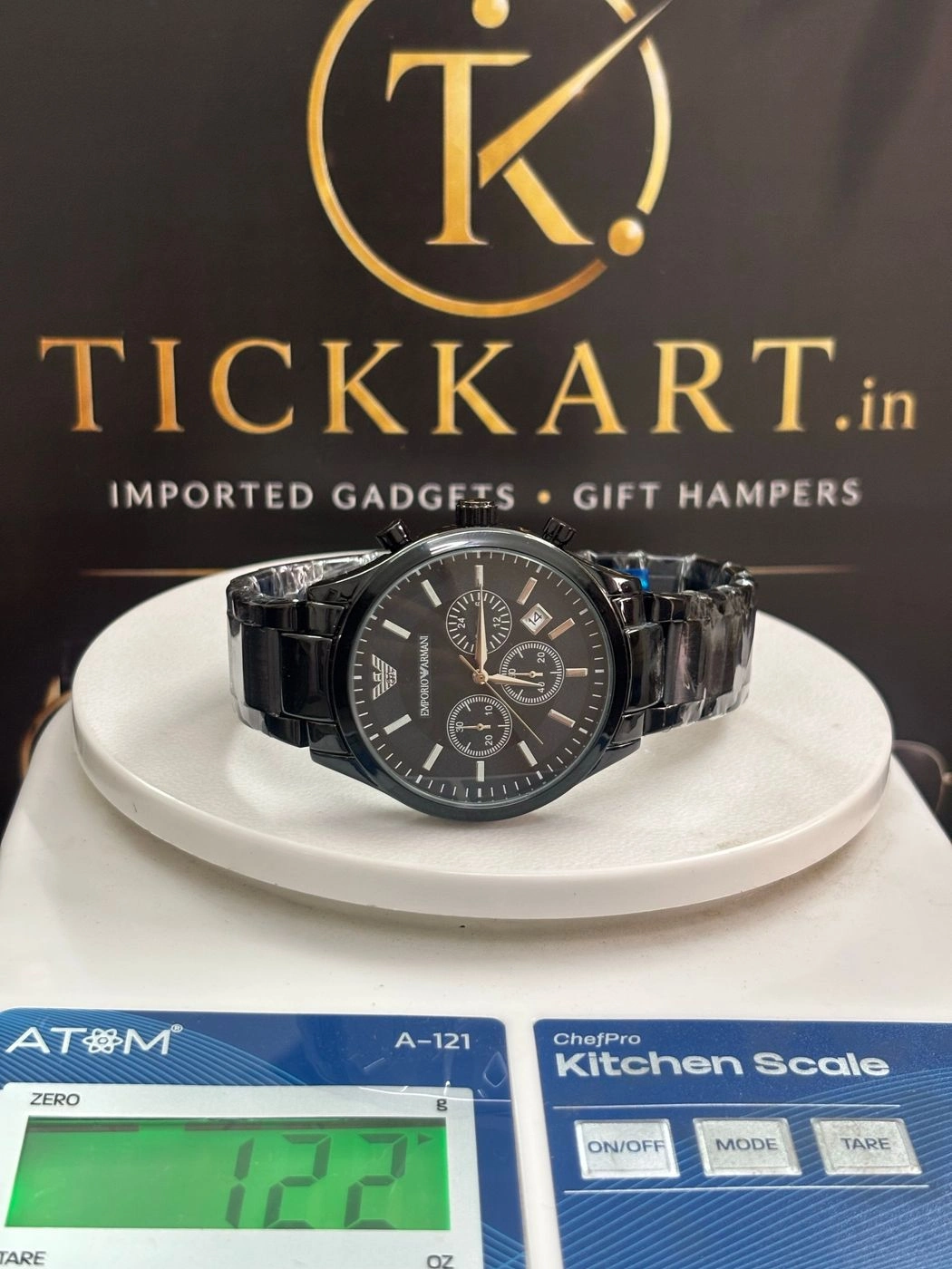 Tickkart ARM Regular Metal Full black 5