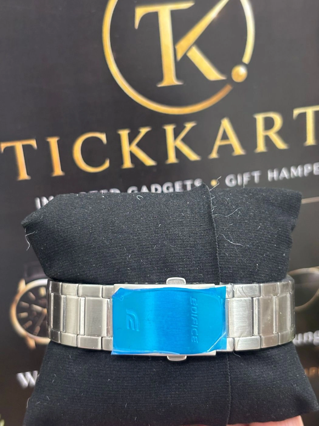 Tickkart Edif Toughsolar Silver Black Metal 3