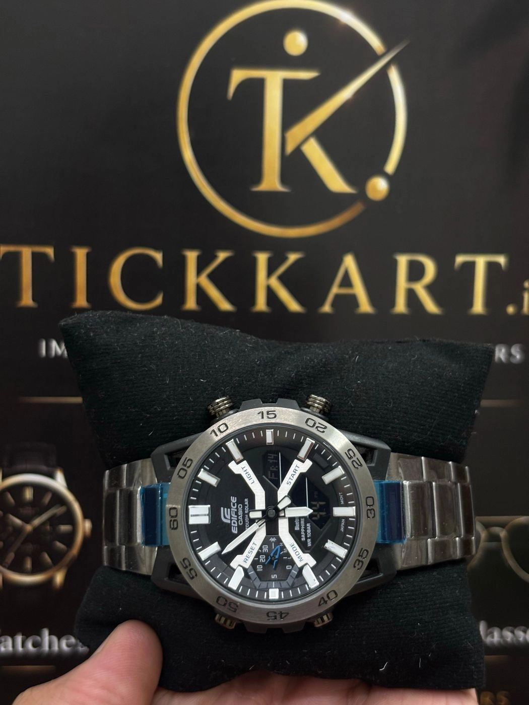 Tickkart Edif Toughsolar Gunmetal 1