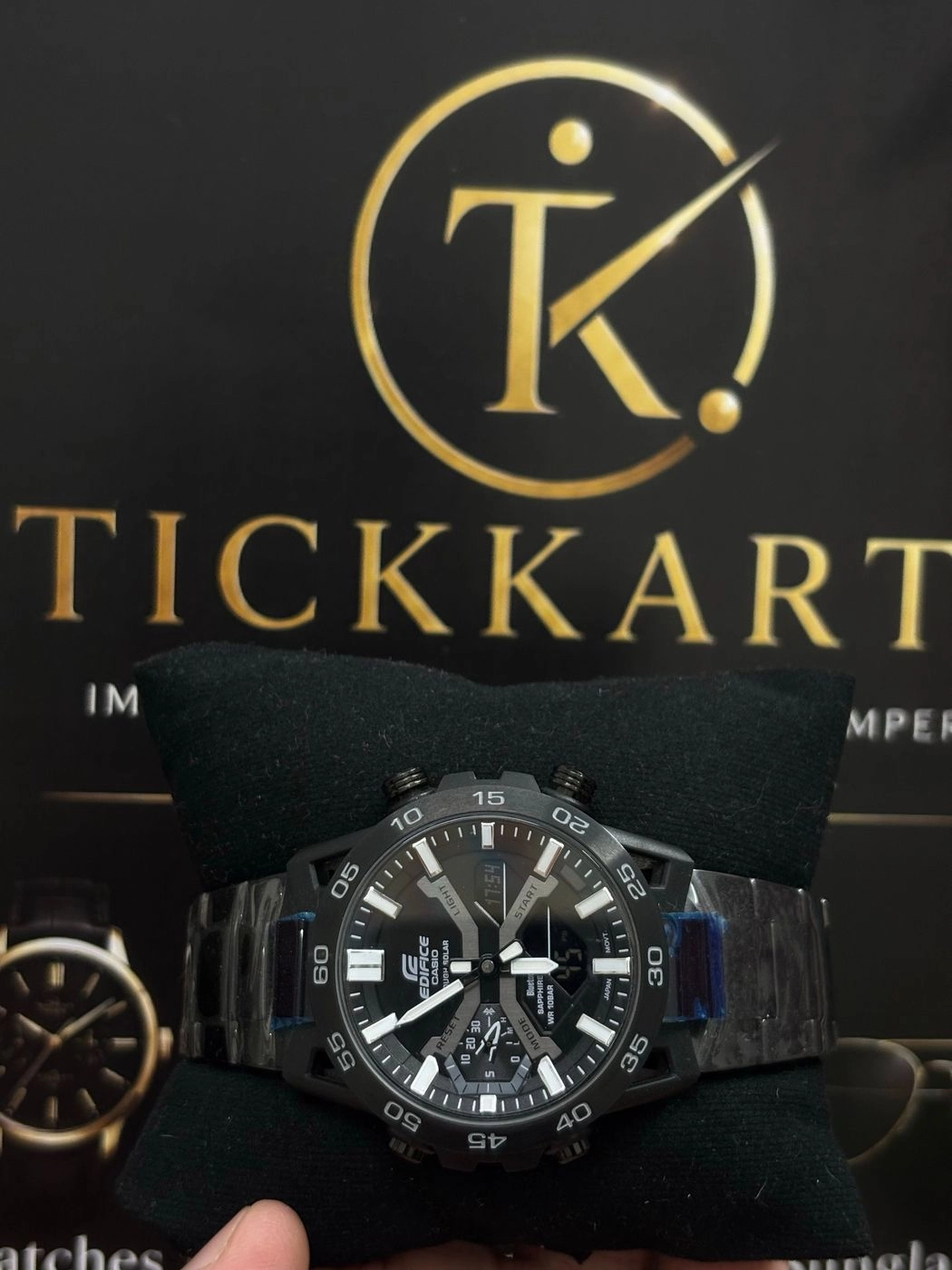 Tickkart Edif Toughsolar Full Black 1