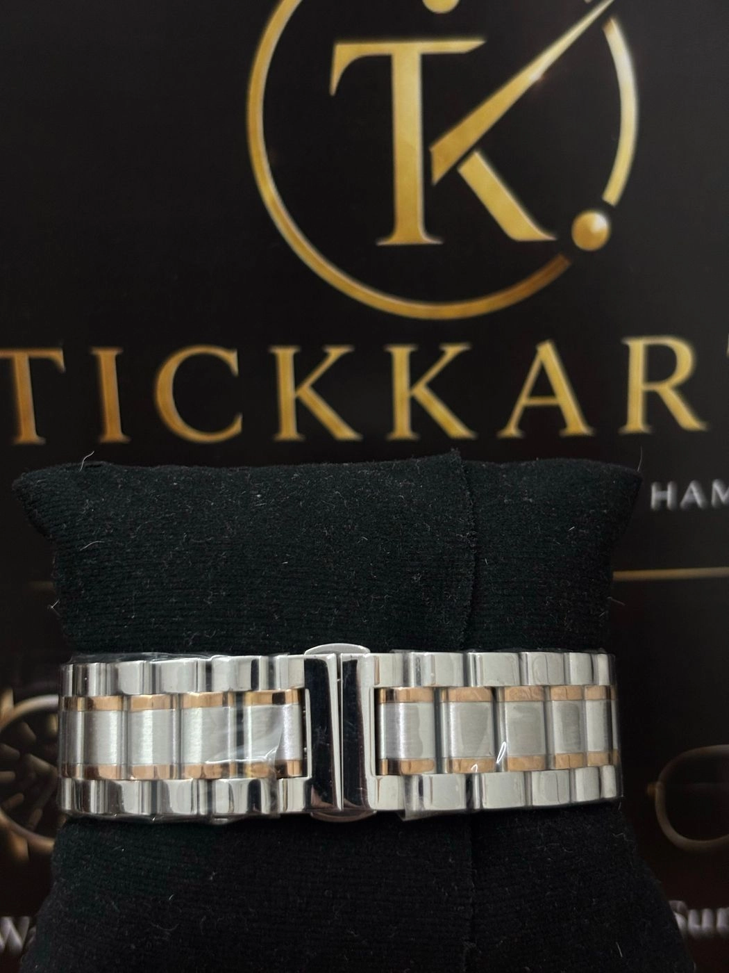 Tickkart H Boss Chronograph dualtone Silver 3