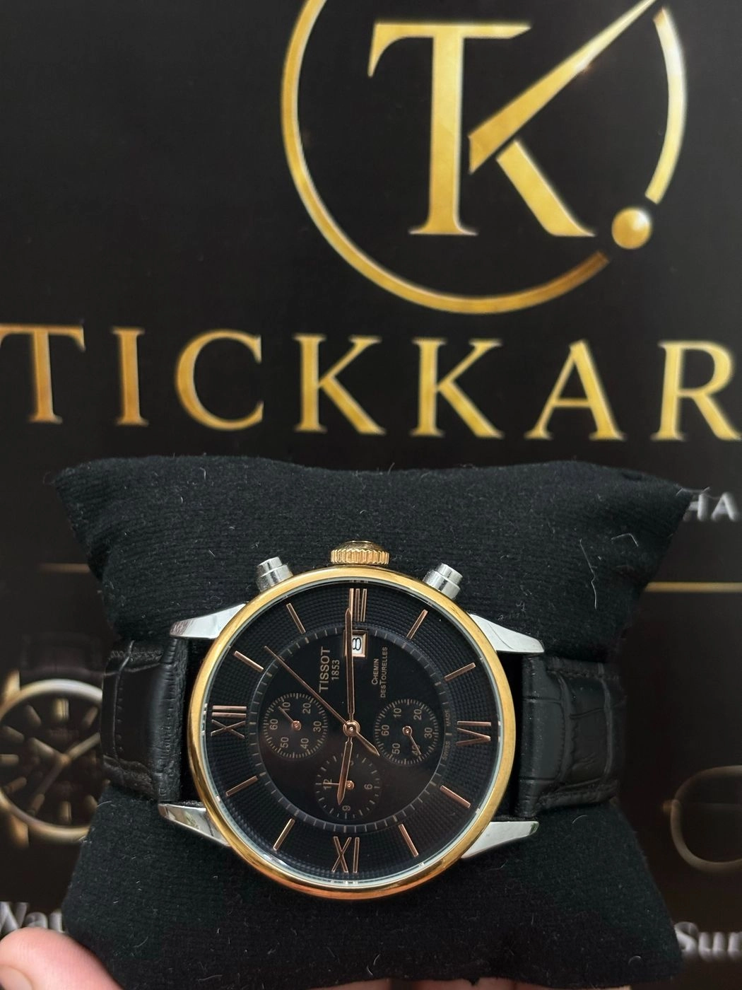 Tickkart Tis chemin Black Dualtone Black Leather 1