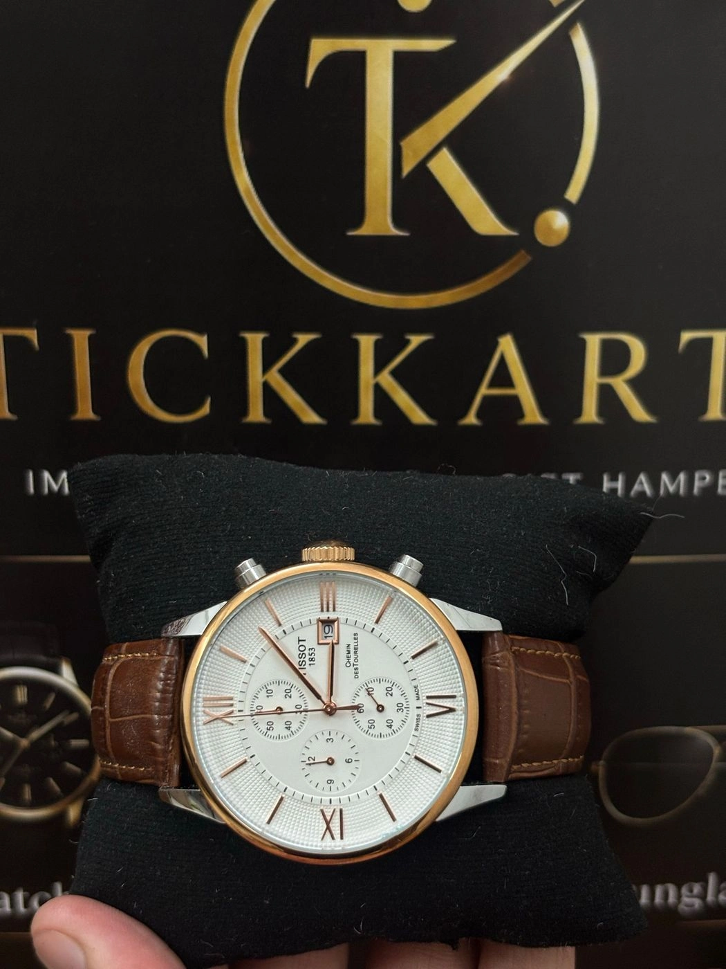 brown dualtone white