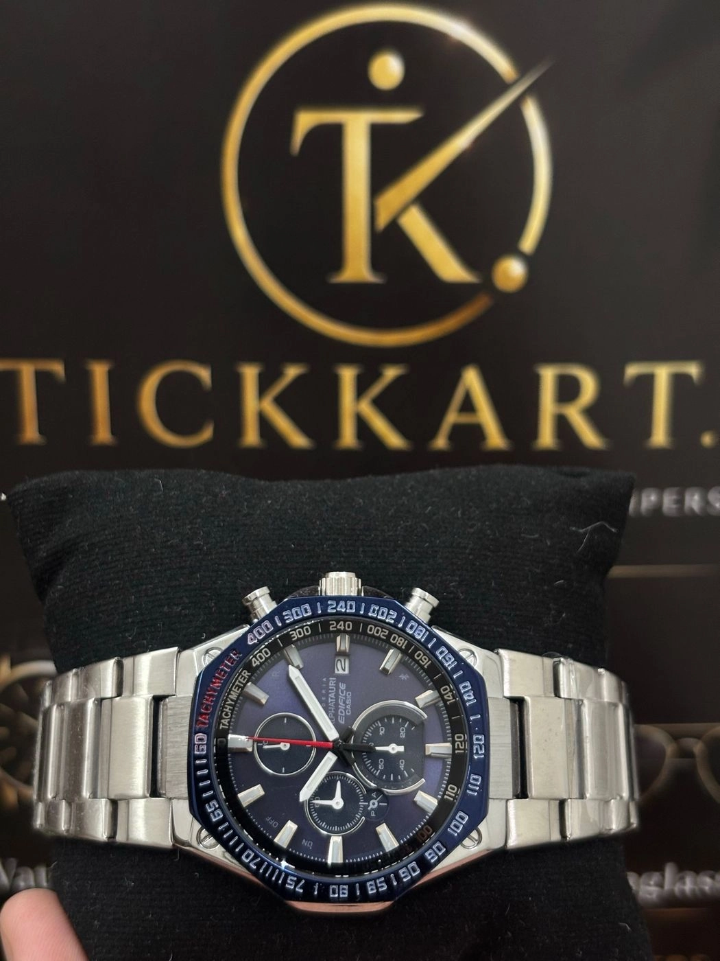 Tickkart Edif New metal Blue 1