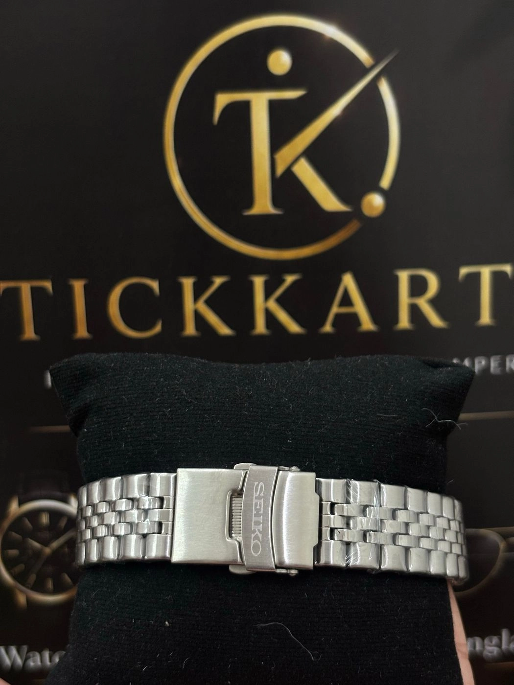 Tickkart Seik_0 Gmt metal grey black non automatic 3