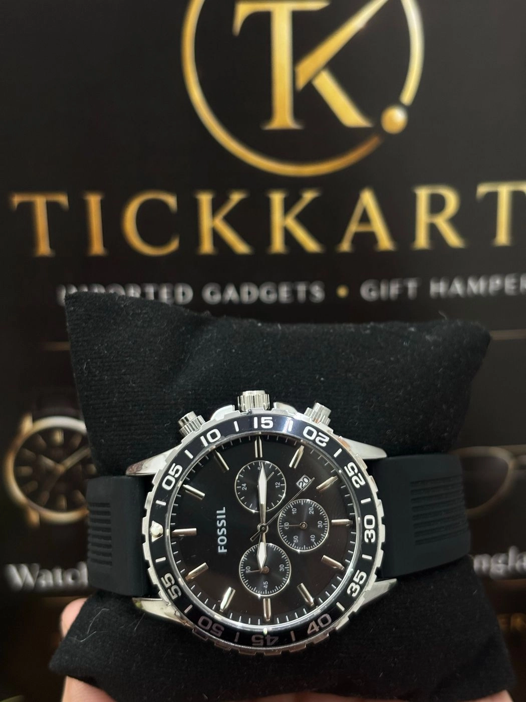 Tickkart Fos 30-60 Silicon Silver Black 1