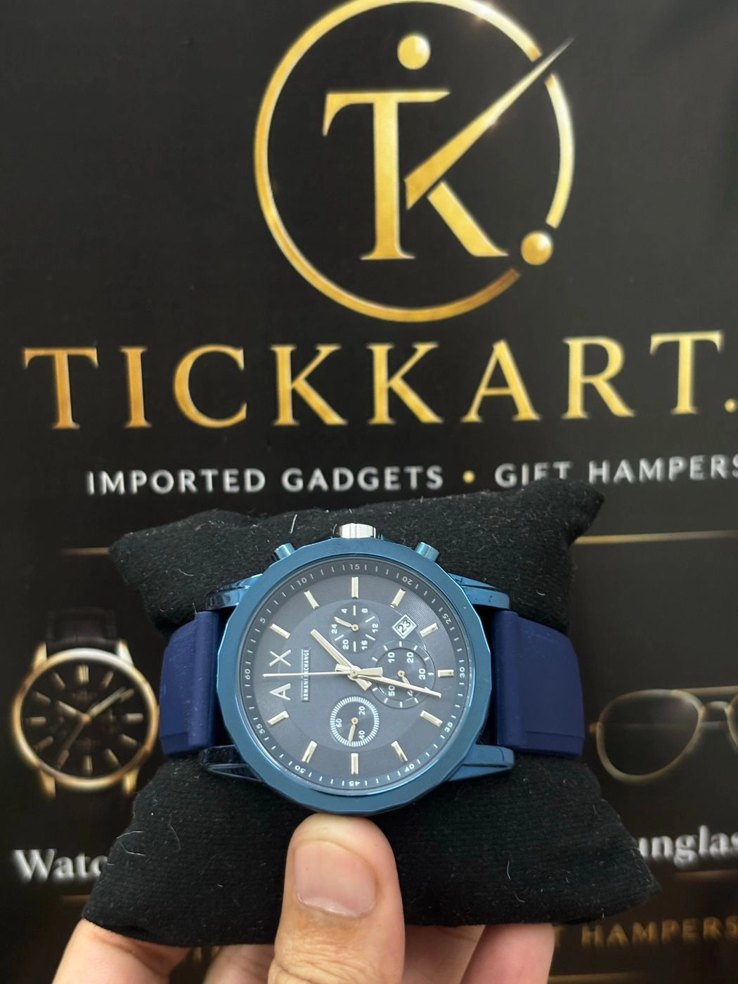Tickkart ARM X Silicone Blue 1