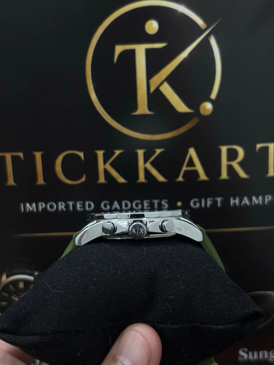 Tickkart ARM X Silicone green white 2