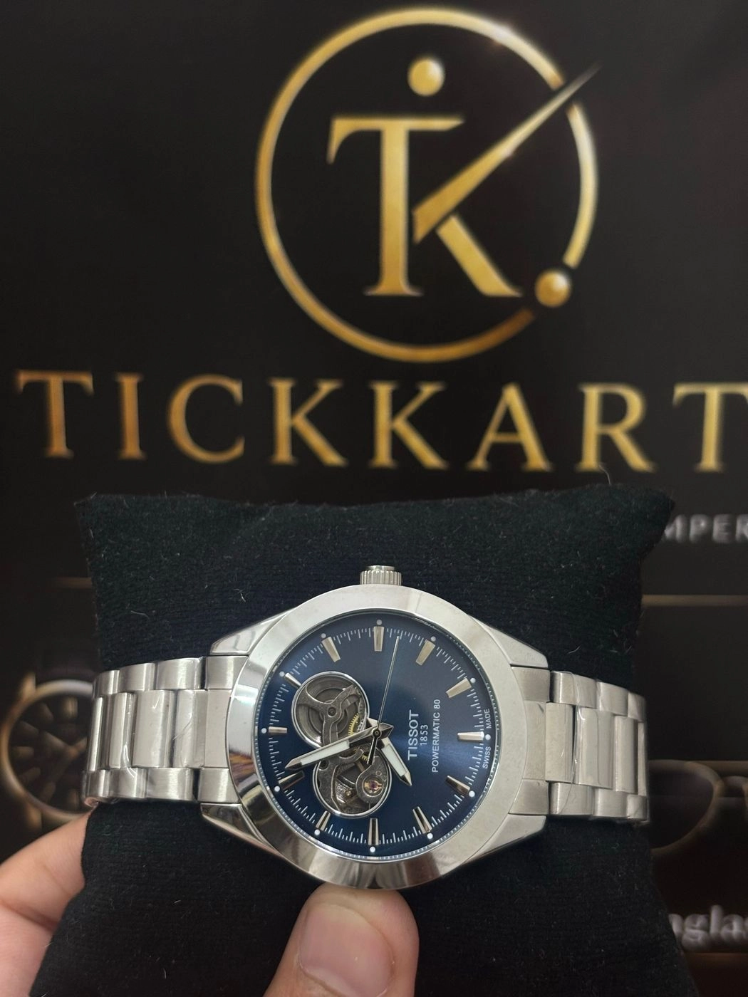 Tickkart Tis Prx Powermatic 80 Automatic Blue 1