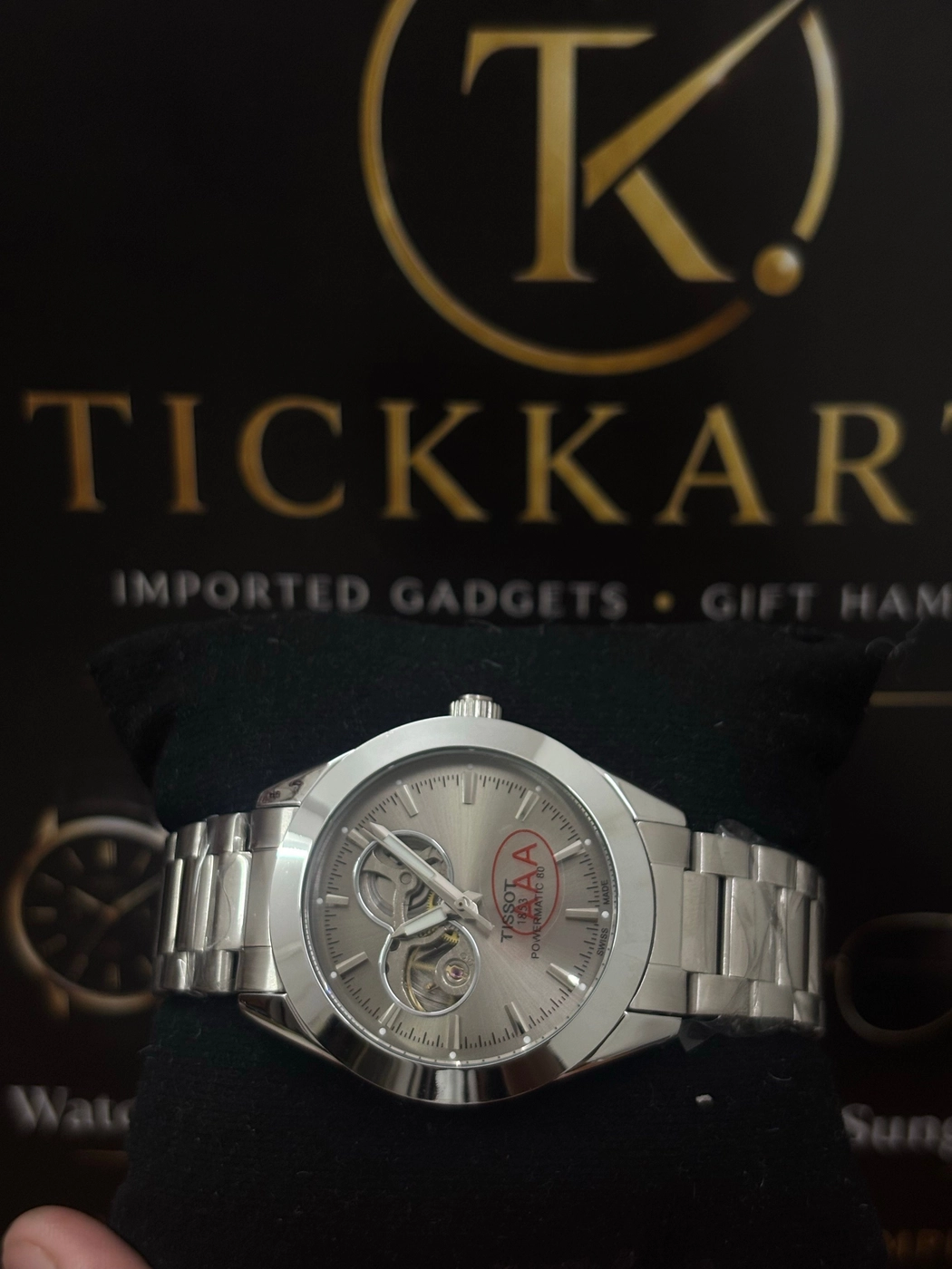 Tickkart Tis Prx Powermatic 80 Automatic Grey 1