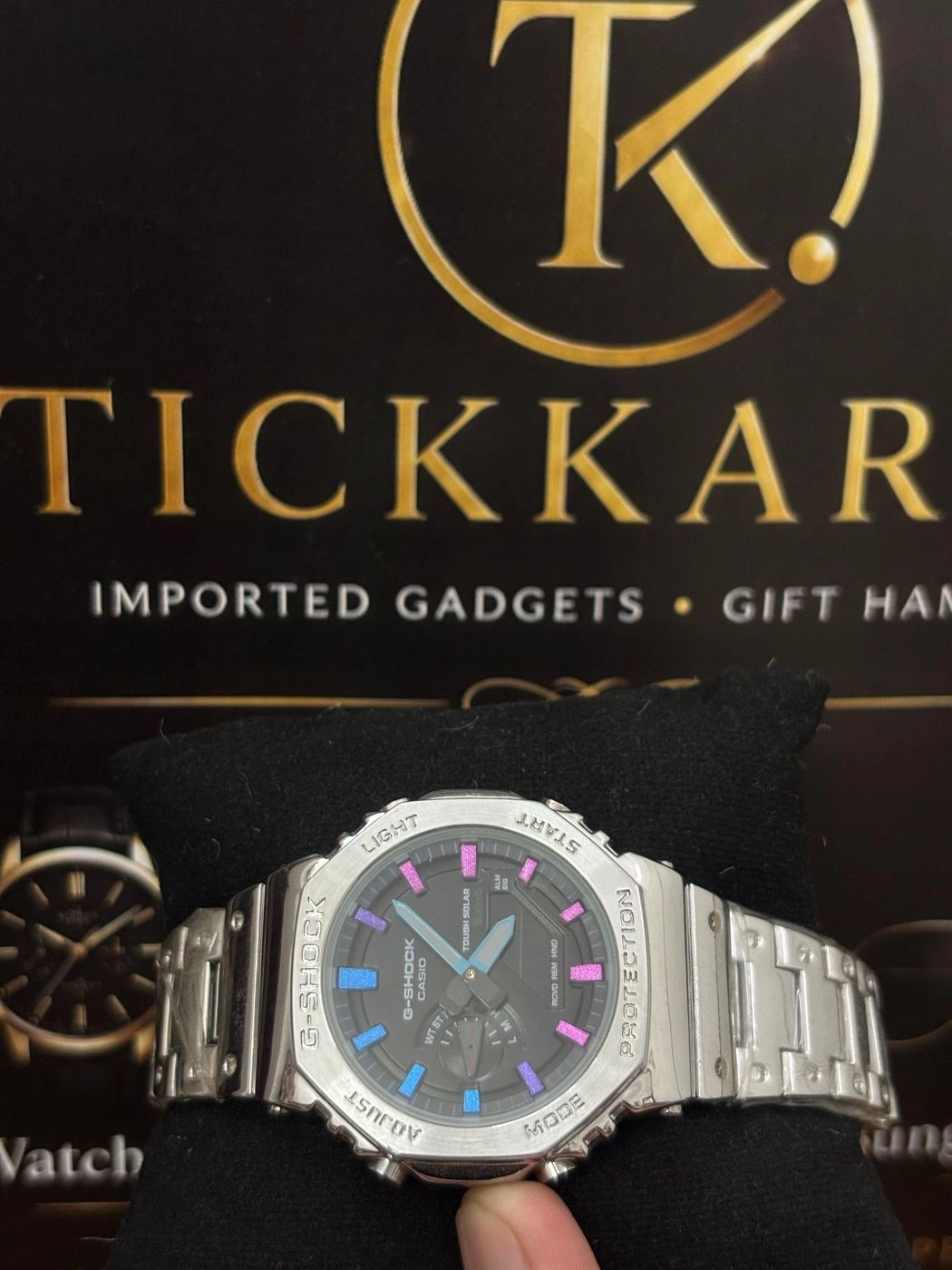 Tickkart Gshok Gm2100 Metal Rainbow 1