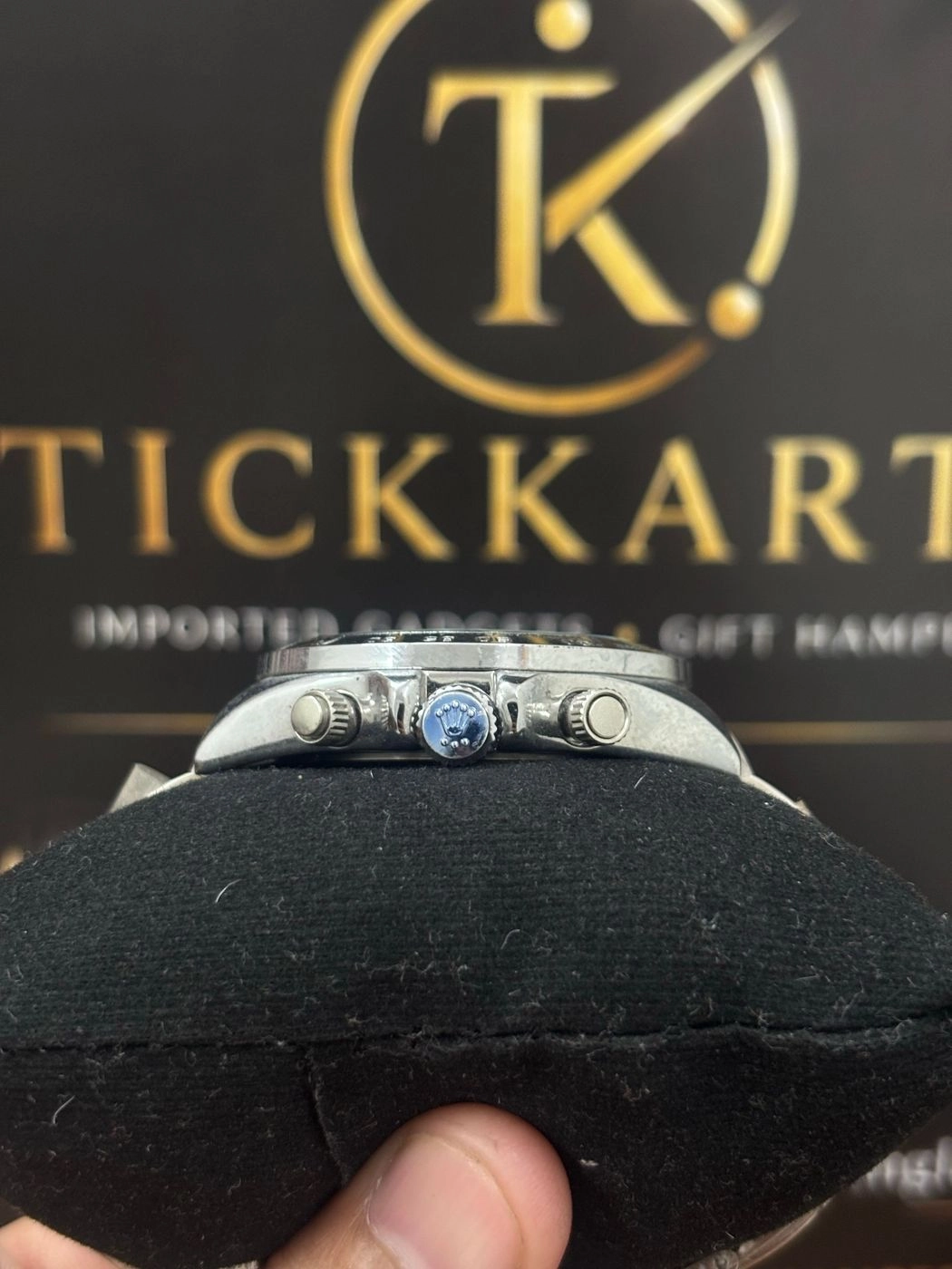 Tickkart Role_x Daytona silver green 2
