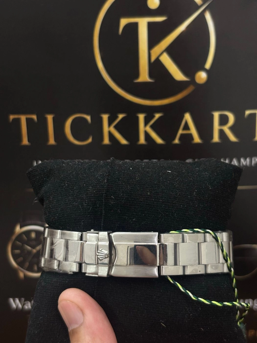 Tickkart Role_x Daytona silver green 3