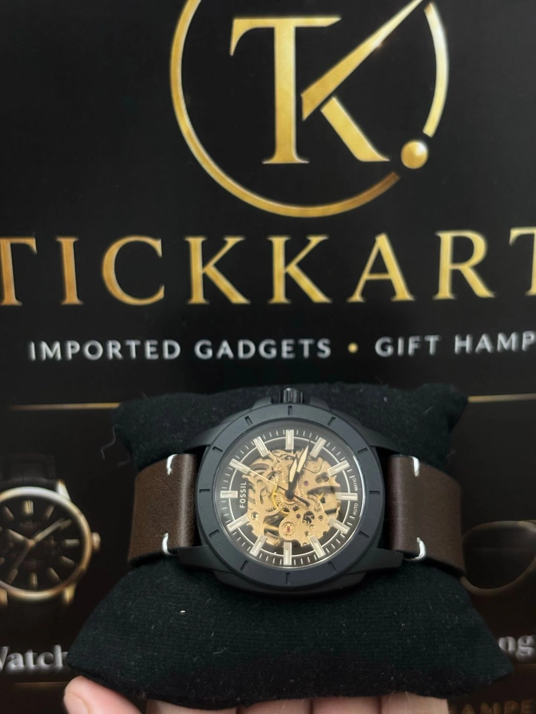 Tickkart Fos Auto Bold leather 1