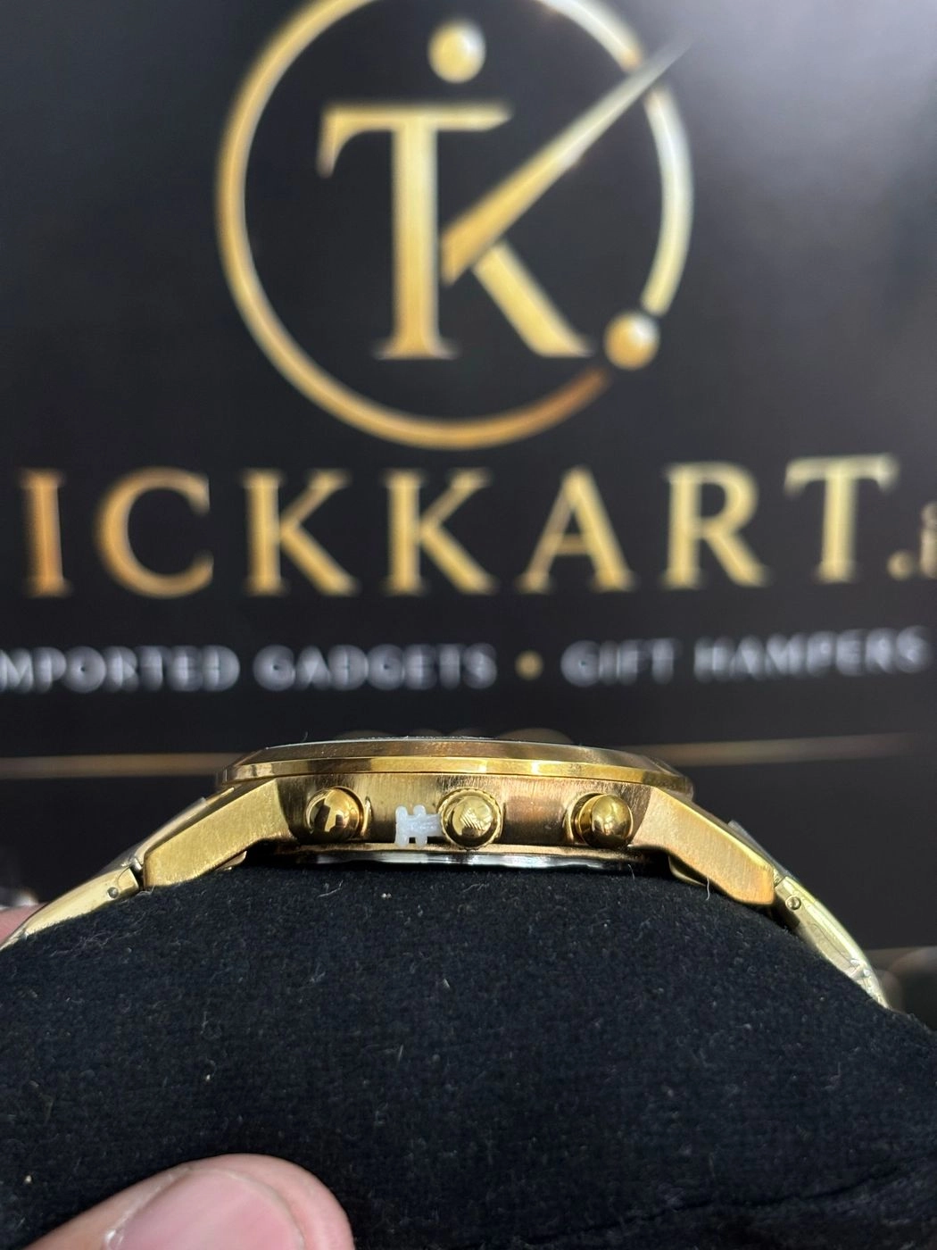 Tickkart Arman_e metal Gold White 2
