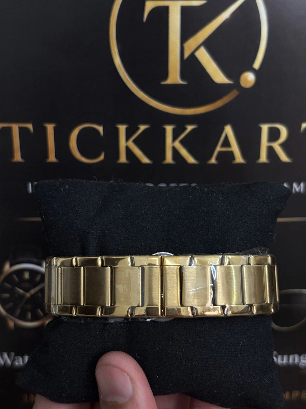 Tickkart Arman_e metal Gold White 3