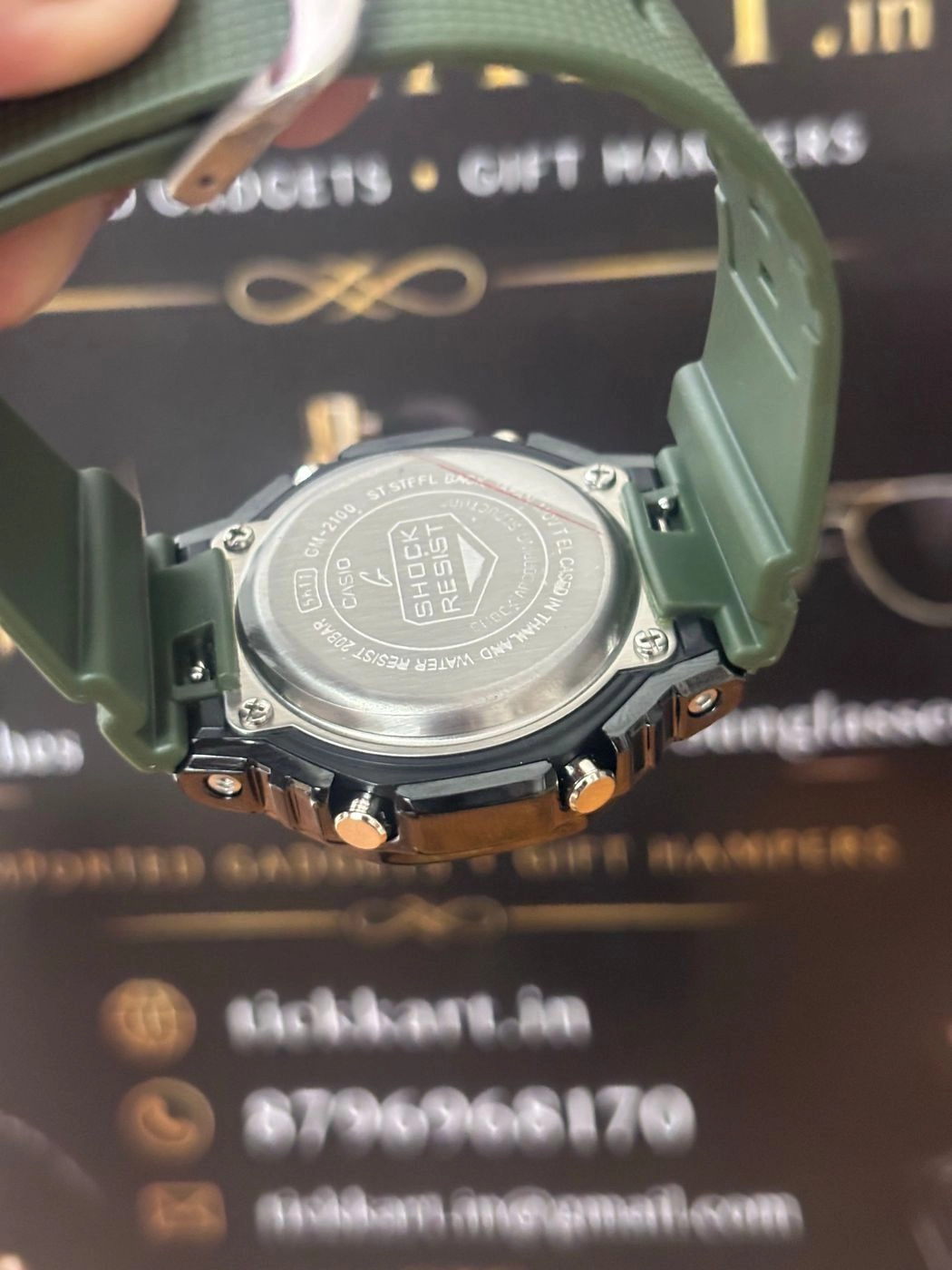 Tickkart Gshok gm2100 green 4
