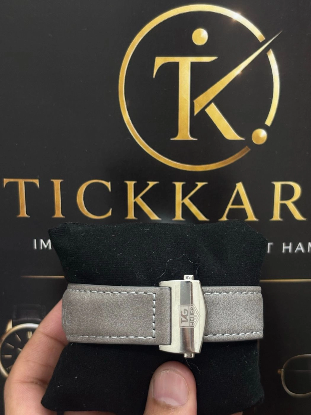 Tickkart Tag Heue_R CR7 Grey Leather 3