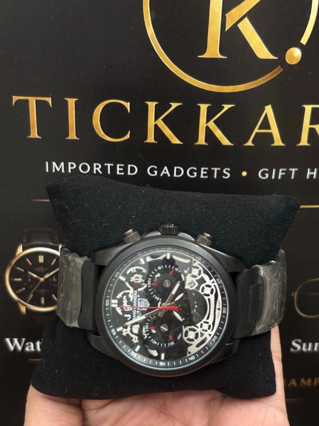 Tickkart Tag Heue_R CR7 Full Black Metal 1