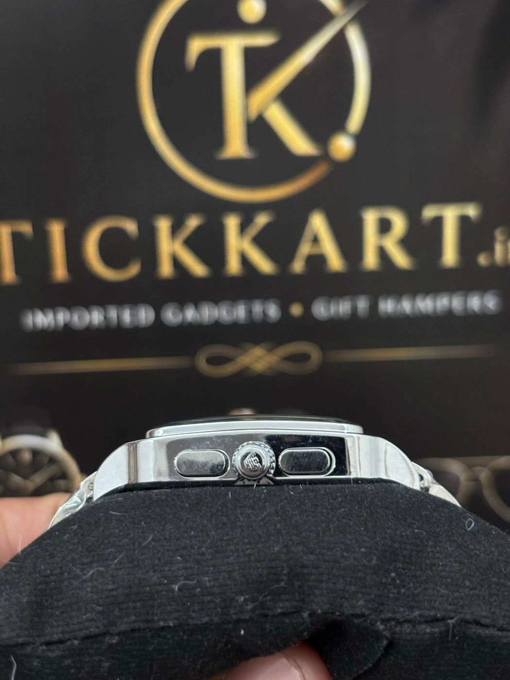 Tickkart Arman_ i AR11750 Silver Blue Rect dial 2