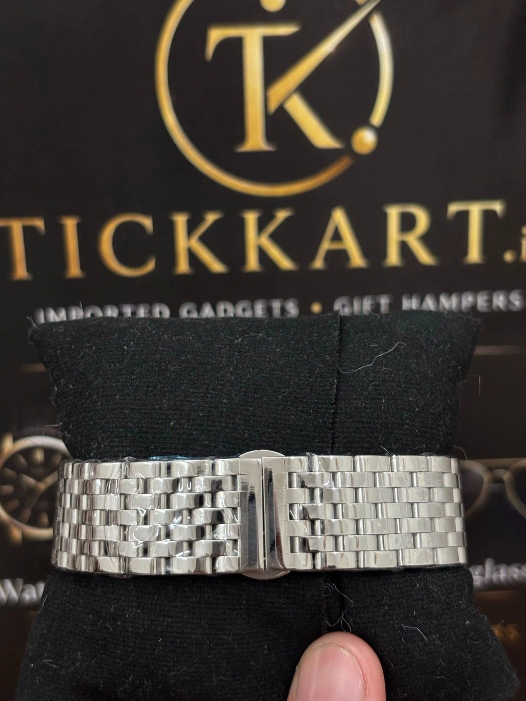 Tickkart Arman_ i AR11750 Silver Blue Rect dial 3
