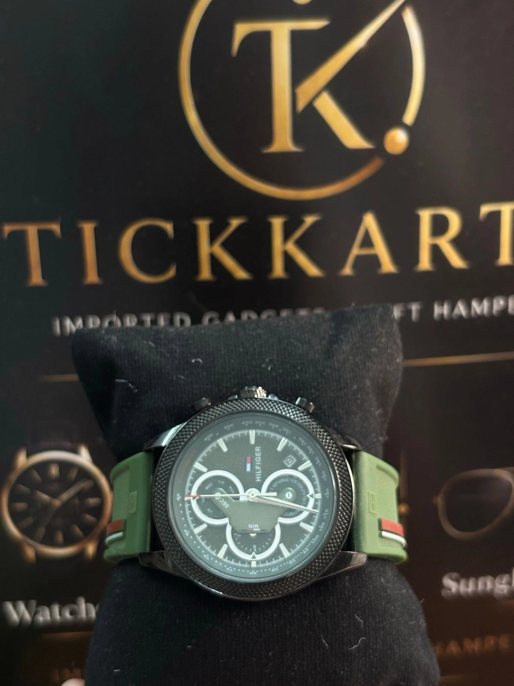 black green