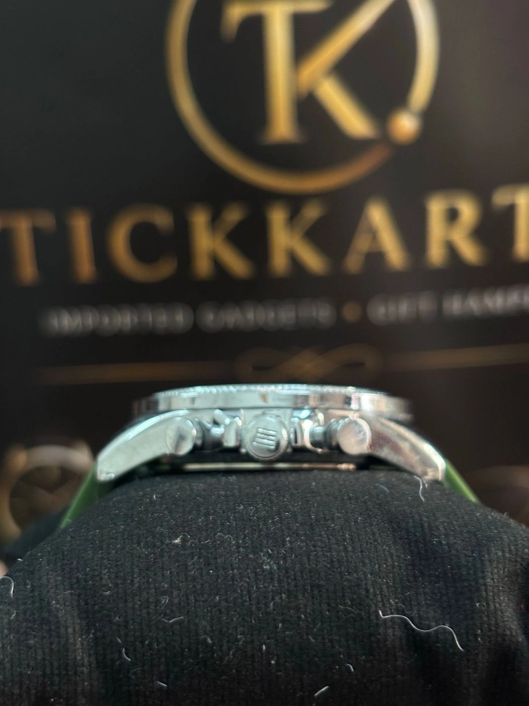 tickkart tommy silicon silver green clark 2
