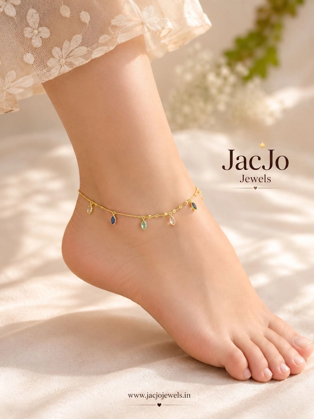 Multicolor Charm Anklet ✨ 1