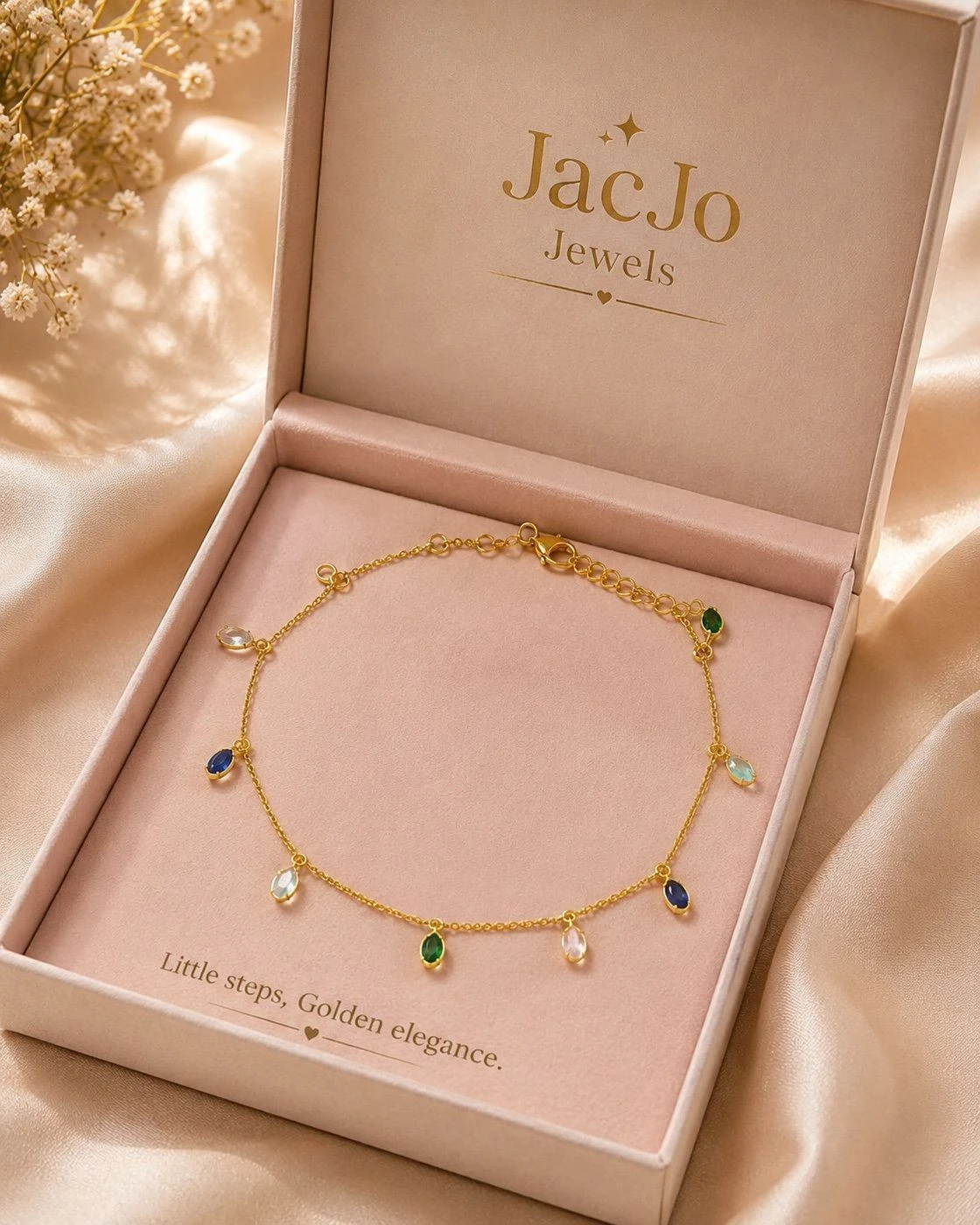 Multicolor Charm Anklet ✨ 2