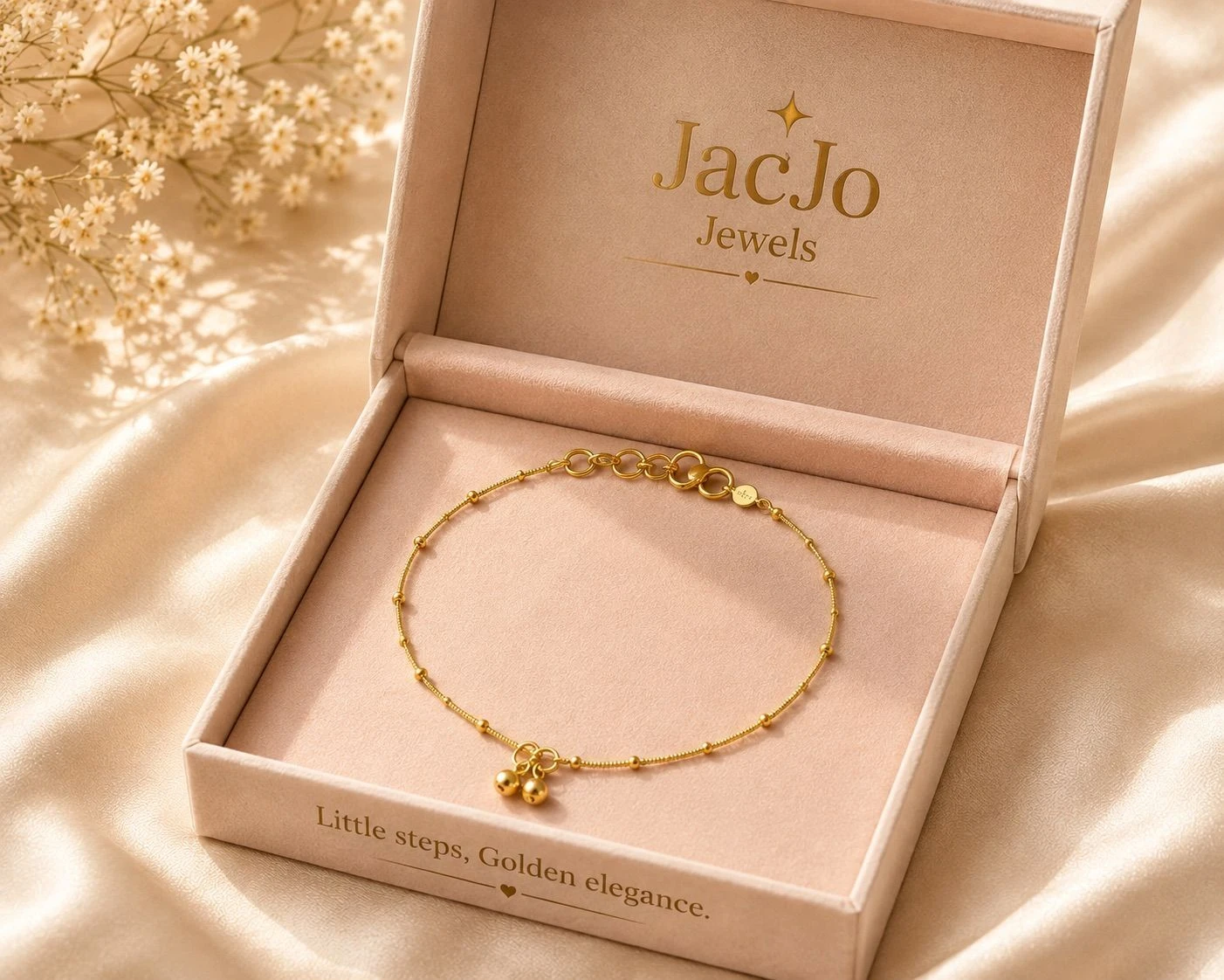 Gold beard Anklet 2