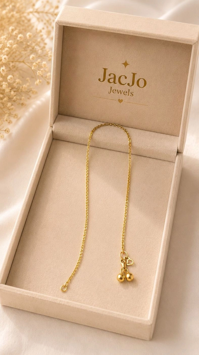 Golden Ghungroo Anklet 1