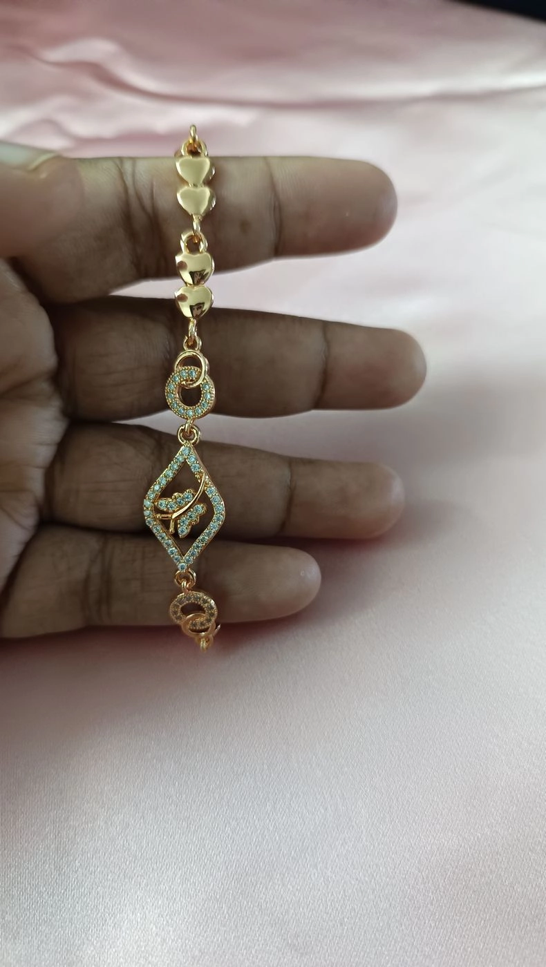 Royal Heart Diamond Bracelet” ✨ 5