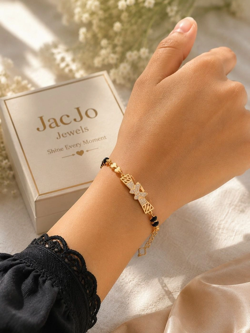 Golden Charm Grace Bracelet 1