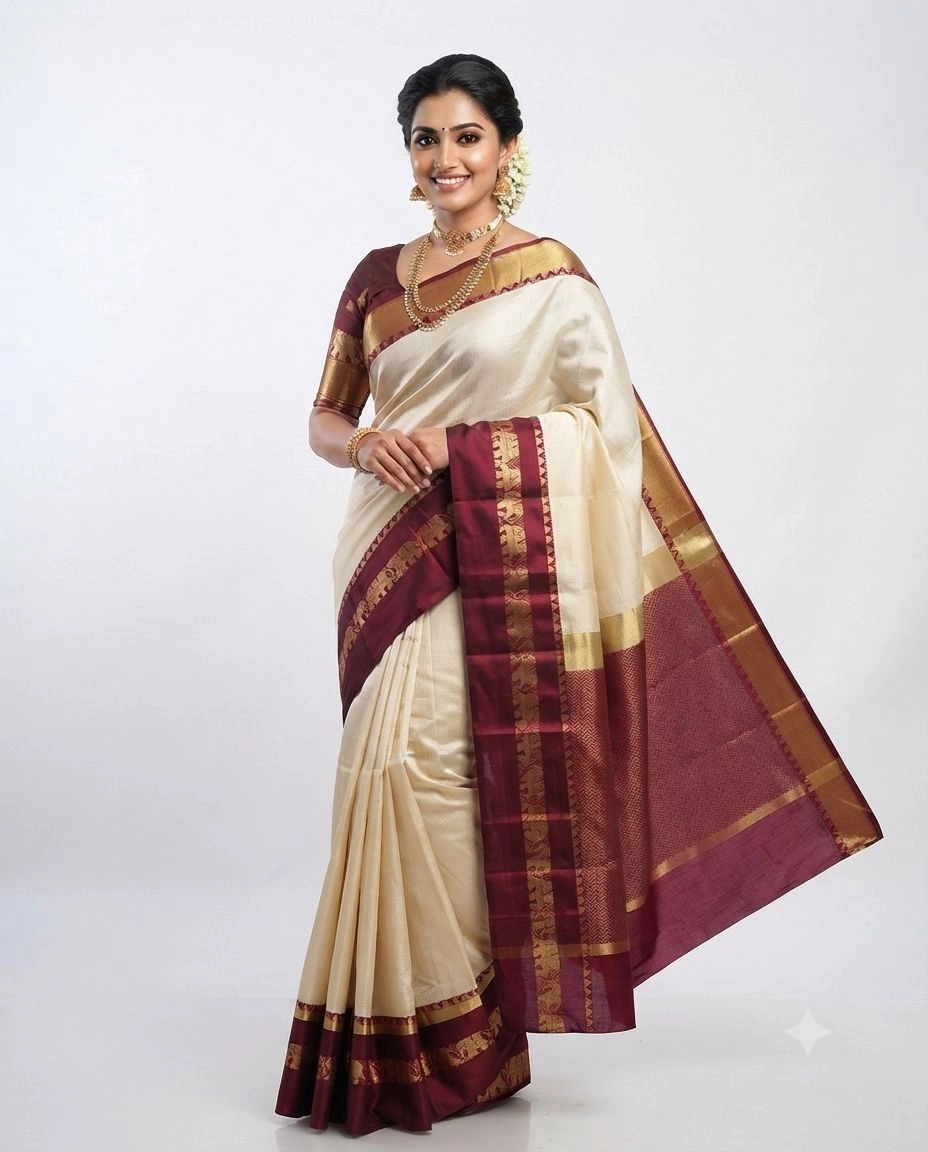 Hathi Saree Cotton 1