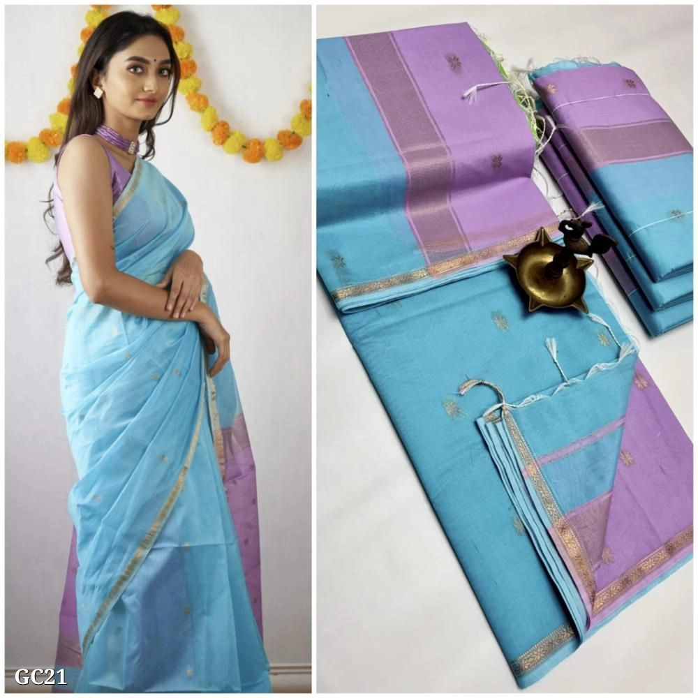 Cotton Silk Saree