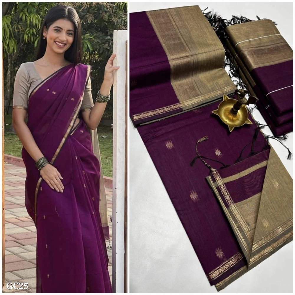Cotton Silk Saree