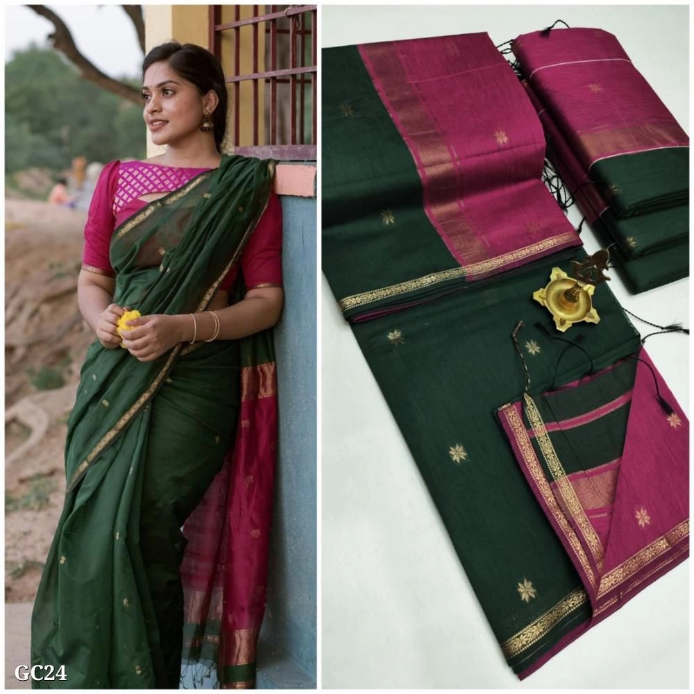 Cotton Silk Saree