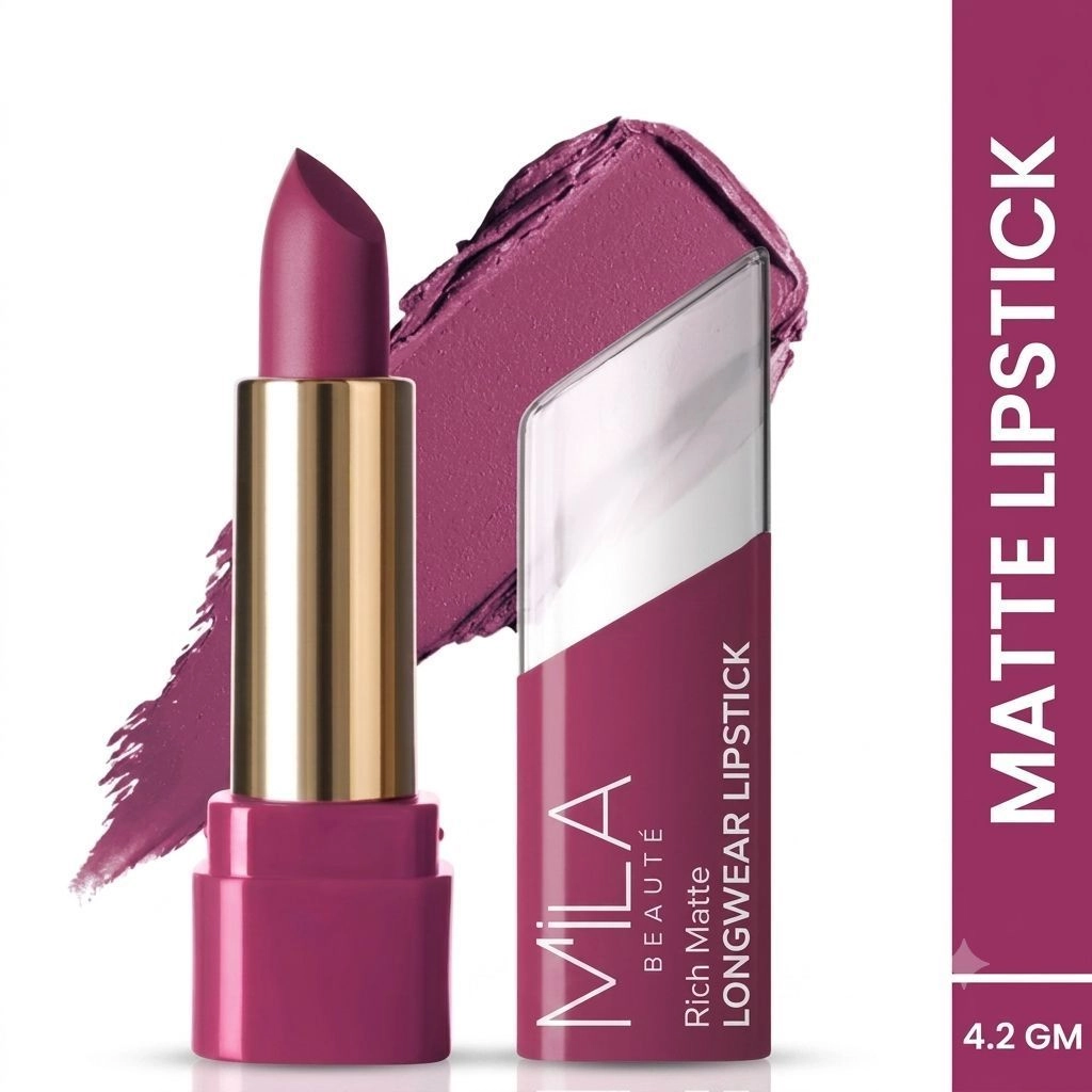 Matte Lipstick, Highly Pigmented Lipsticks for Women