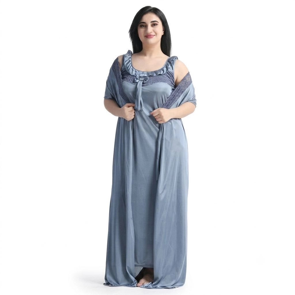 Satin Nighty Set 1