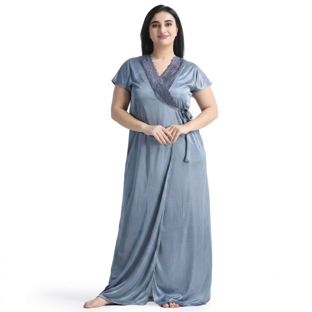 Satin Nighty Set 2